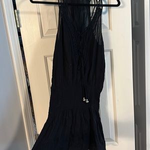 Becca Black bathing suite coverup